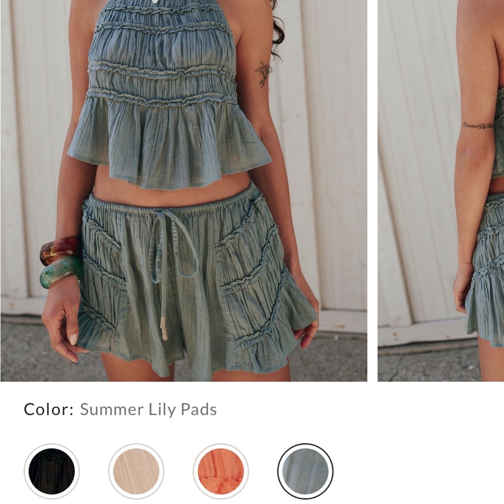 Angelina short set from Free People NWT